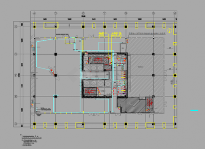 一類高層辦公樓全套電氣施工圖紙88張(含裝飾工程)