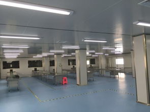 食品廠十萬級無塵車間裝修效果圖