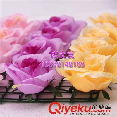 錦江區(qū)誠鑫花藝商貿(mào)部 超低價婚慶玉蘭仿真花頭，個性加工定制工廠